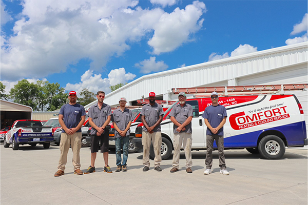 CHCS Staff in front of van